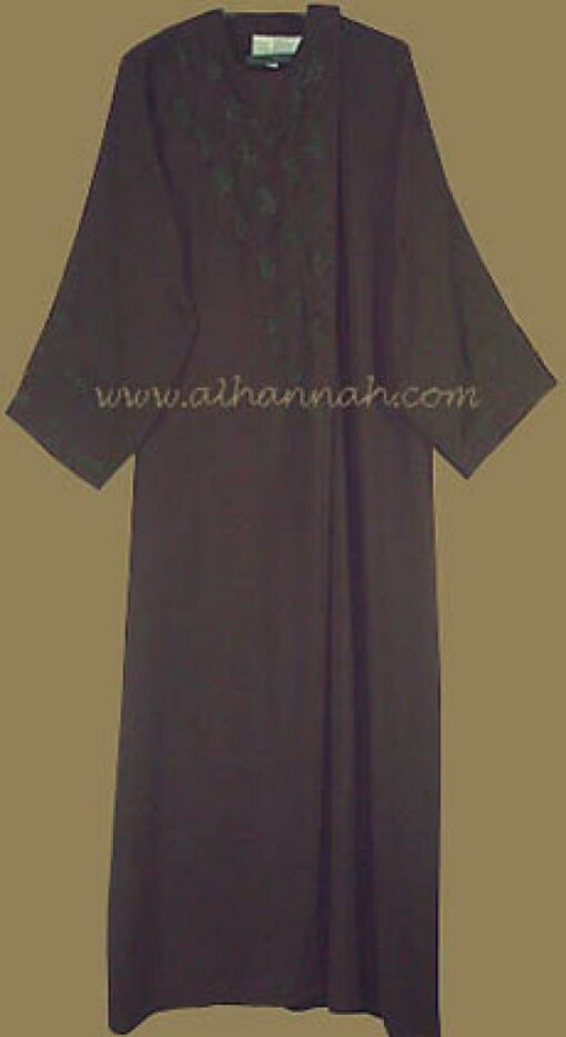 Khalije Style Abaya with Matching Shayla ab200