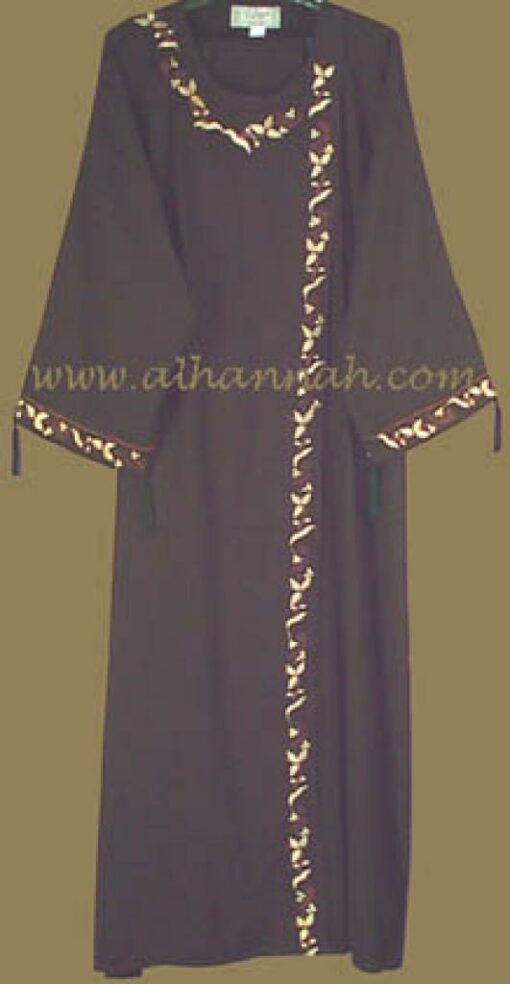 Classic Khalije Style Abaya ab203
