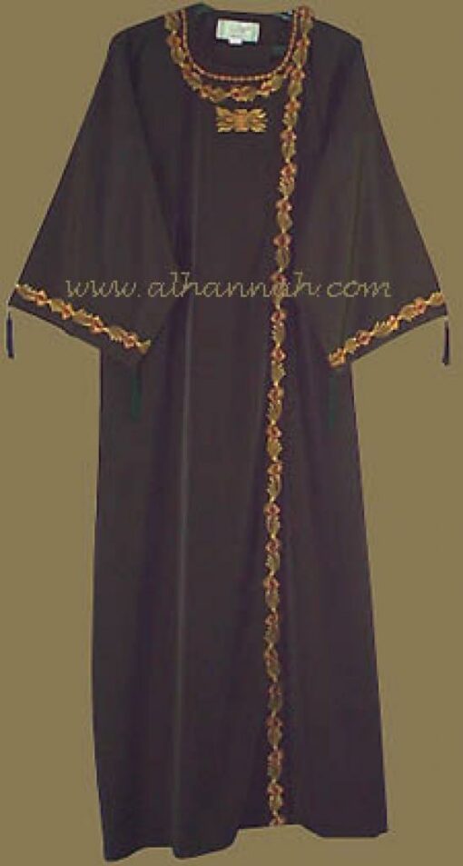 Classic Khalije Style Abaya   ab205