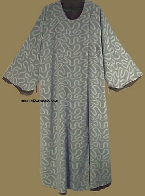 Plus Size Reversable Omani Style Abaya with matching shayla ab215
