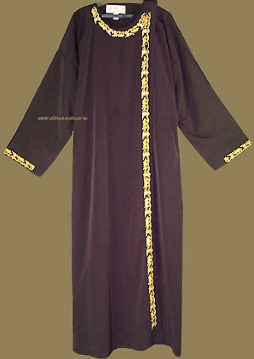 Classic Khalije (Gulf) Style Abaya  ab218