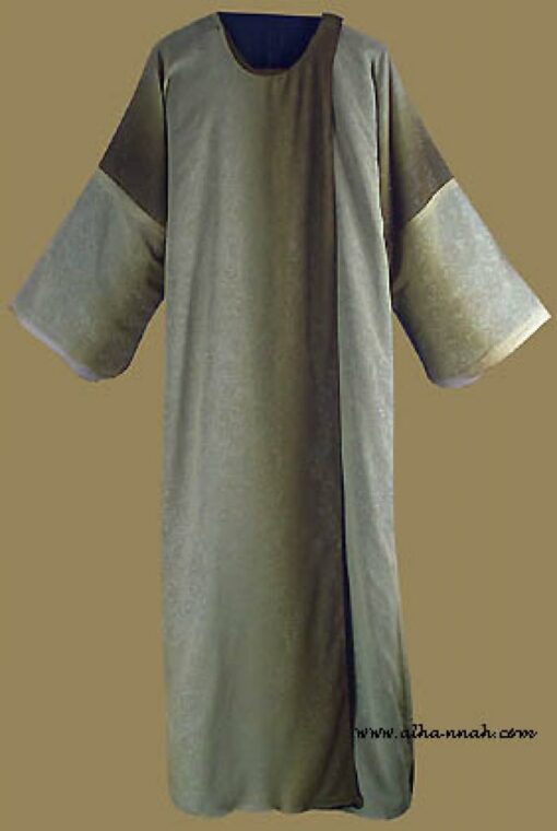 Reversable Omani Style Abaya with matching shayla   ab220