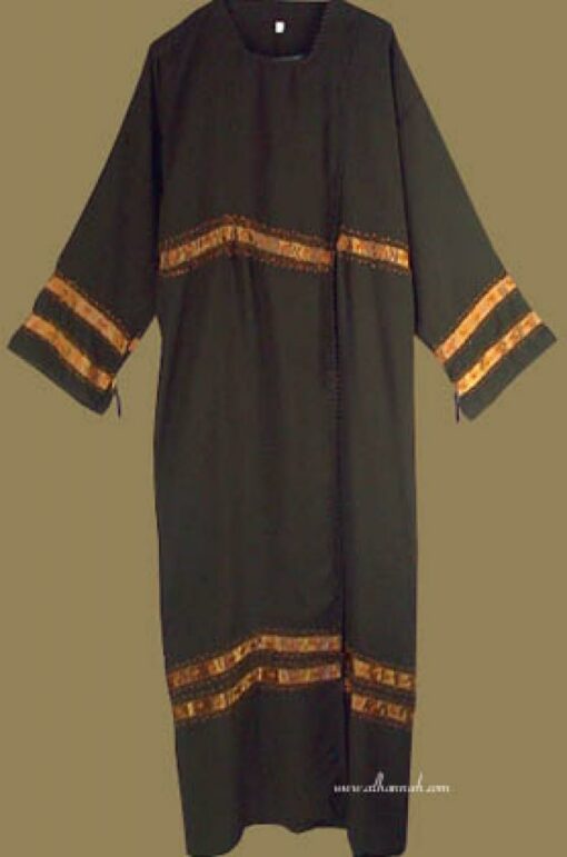 Classic Khalije (Gulf) Style Abaya  ab224
