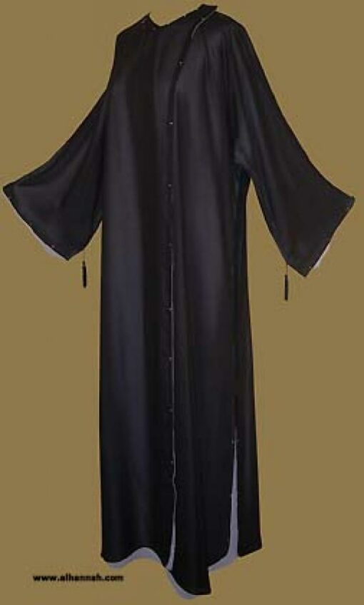 Double Layer Omani Style Abaya with Matching Shayla (Oblong Scarf.)  ab231