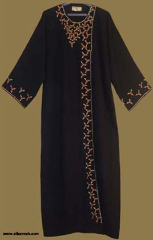Traditional Khalije (Gulf) Style Abaya ab234