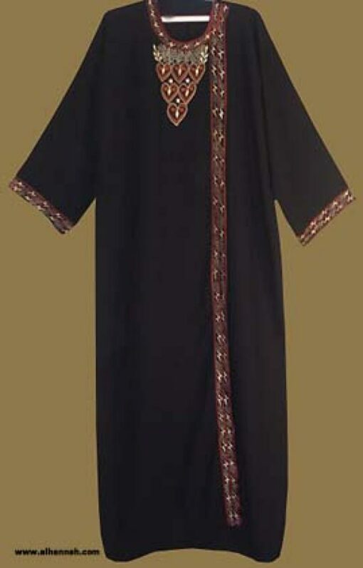 Traditional Khalije (Gulf) Style Abaya ab235