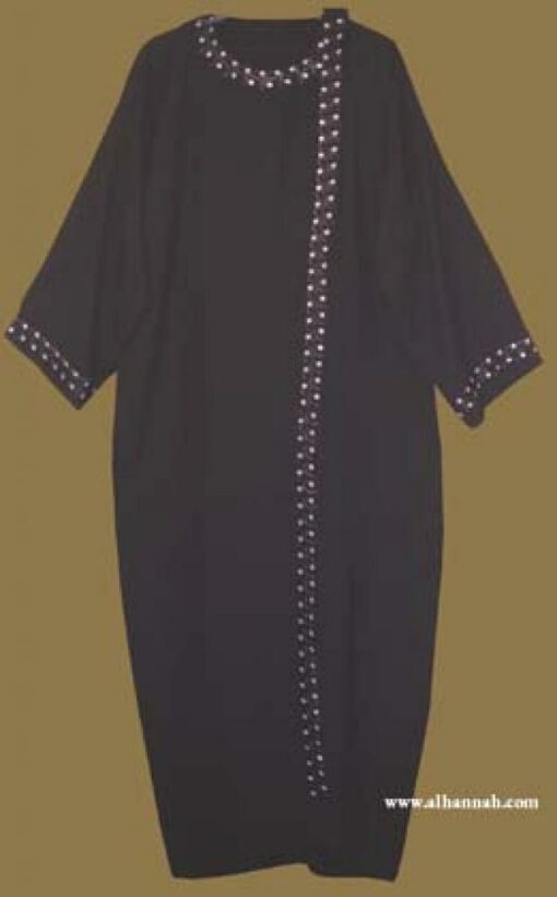 Classic Khalije (Gulf) Style Abaya  ab256