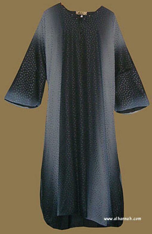 Traditional Arabian pull-over Abaya and Matching Shayla (Oblong Scarf)  ab272
