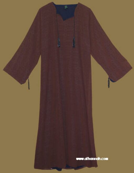 Traditional Arabian Pull Over Abaya and Matching Shayla (oblong scarf) ab284