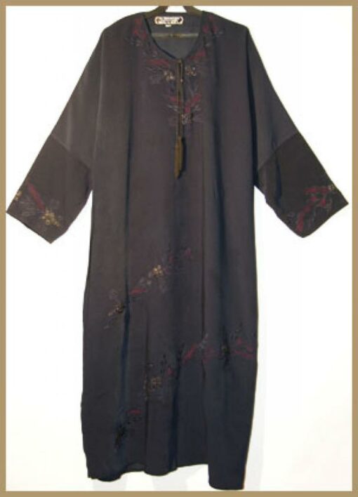 Traditional Embroidered Saudi pull-over Abaya ab309