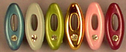 Colored diamond hijab pins ac109