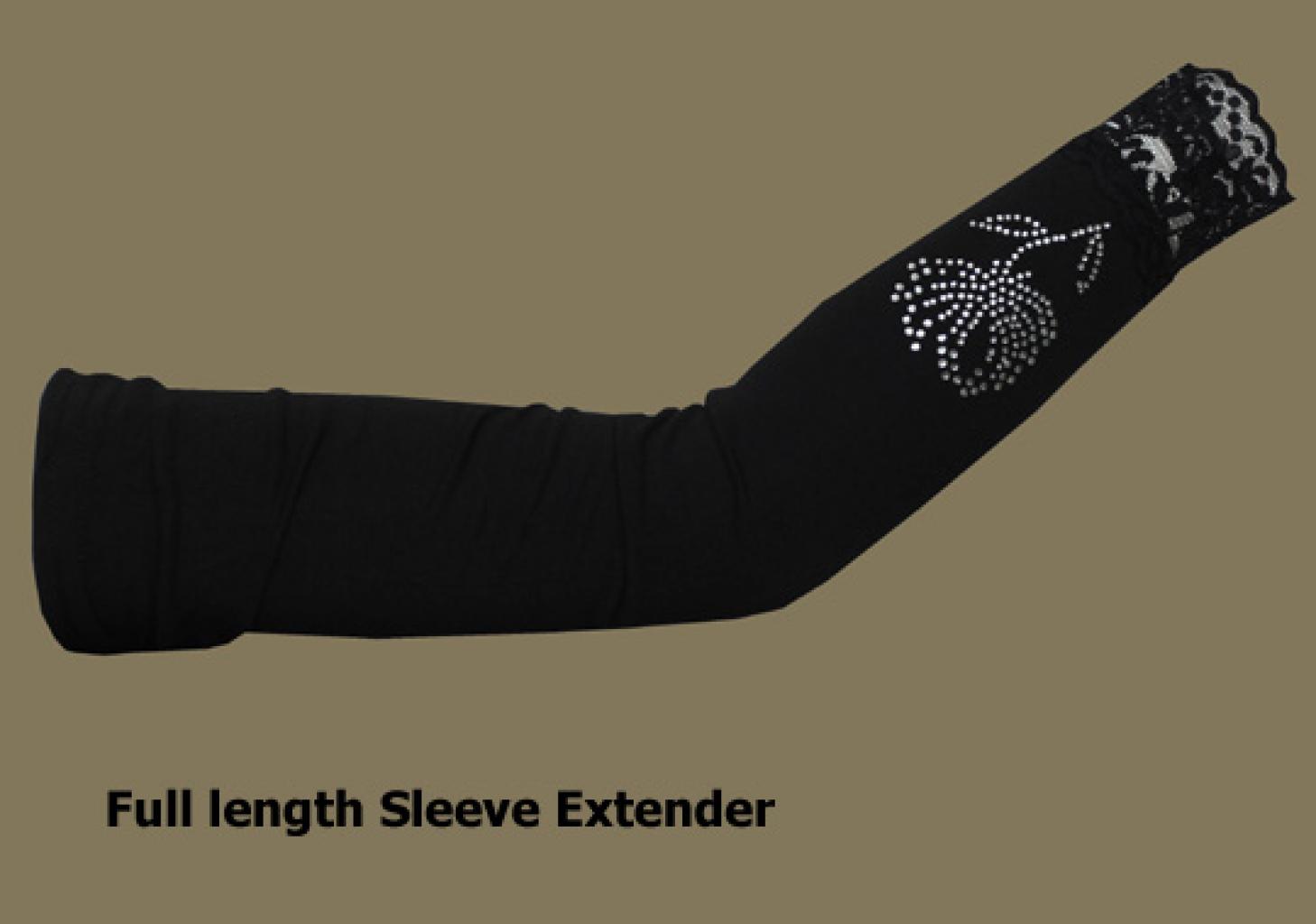 Extra Long Beaded Sleeve Extenders  ac243