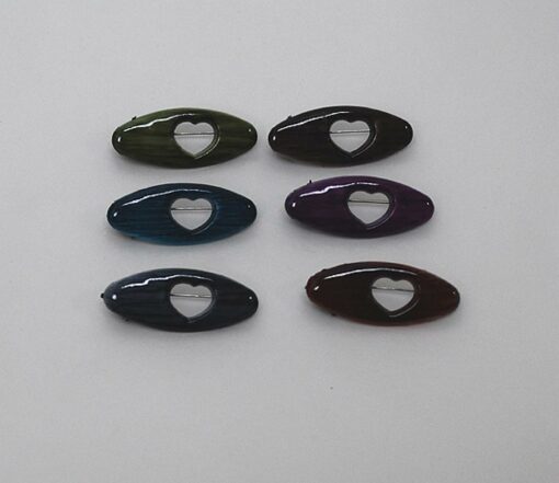 Heart Design Hijab Pins ac251