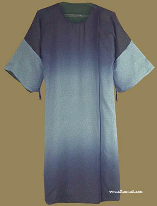 Girl's Reversable Omani Style Abaya with matching shayla   ch328