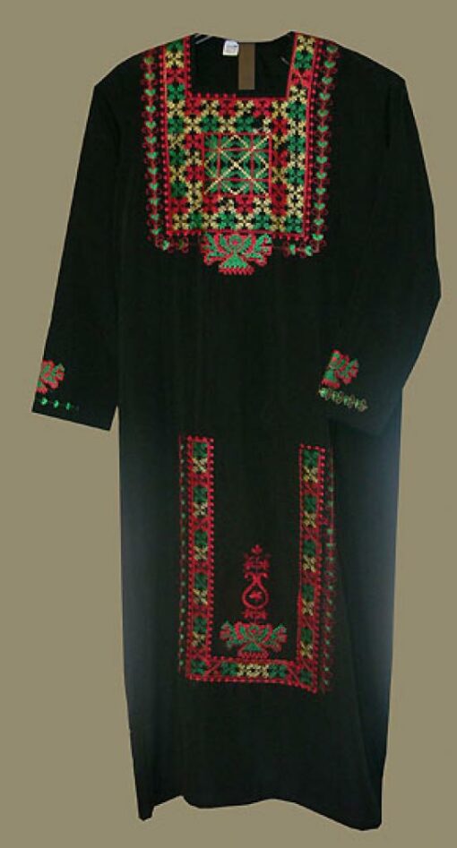 Girls Embroidered Bedouin Style Thobe ch424