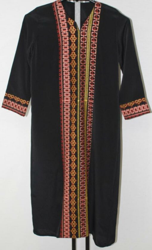 Girls Embroidered Bedouin Style Thobe ch470