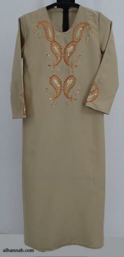 Girls Embroidered Thobe ch483