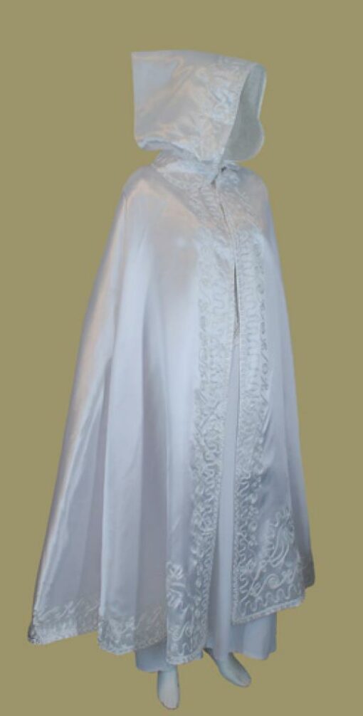 Hooded Bridal Cape ct505