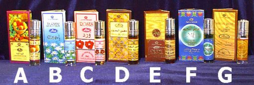 Boxed Saudi Perfumed Oils   gi318
