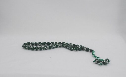 Prayer Beads with Silver Inset Dot Design gi561