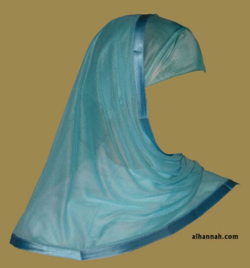 Kuwaiti Style Wrap Hijab hi1184