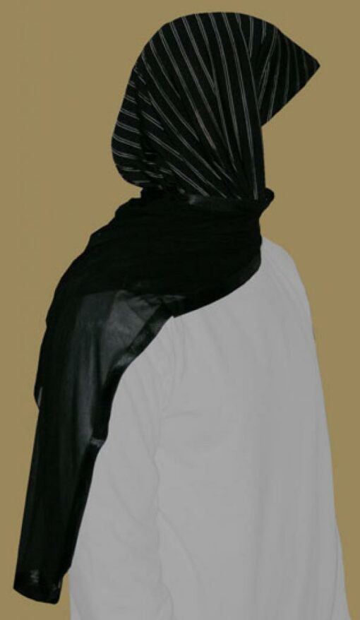Kuwaiti Style Wrap Hijab hi1221