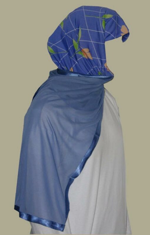 Kuwaiti Style Wrap Hijab hi1243