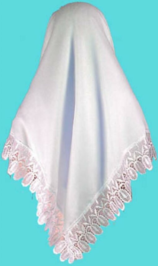 Triangle Lace Hijab hi125