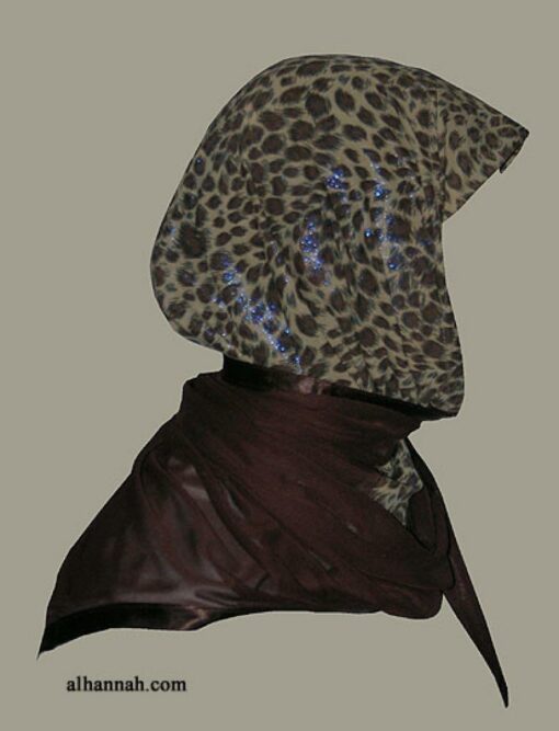 Kuwaiti Style Wrap Hijab hi1263