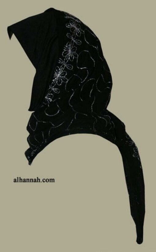 Kuwaiti Style Wrap Hijab hi1275