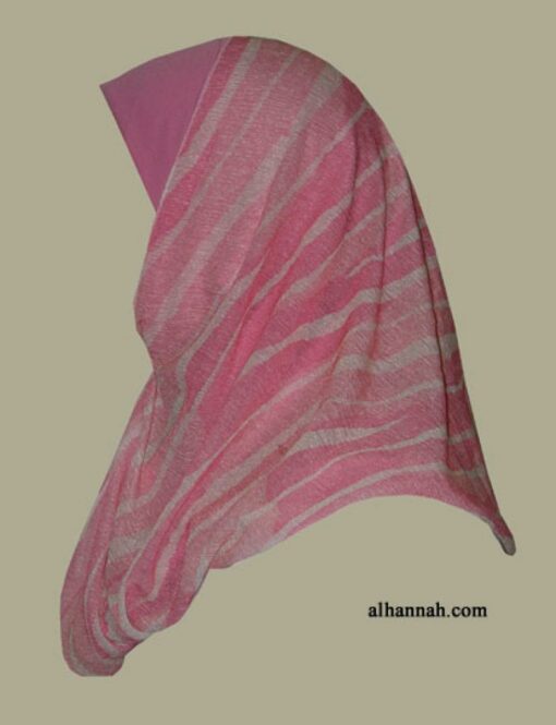 Kuwaiti Style Wrap Hijab hi1285