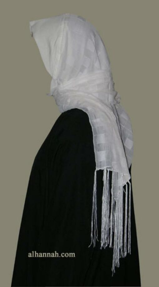 Kuwaiti Style Wrap Hijab hi1300