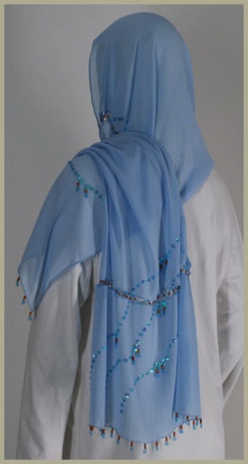 Chiffon Shayla Wrap Hijab hi1433
