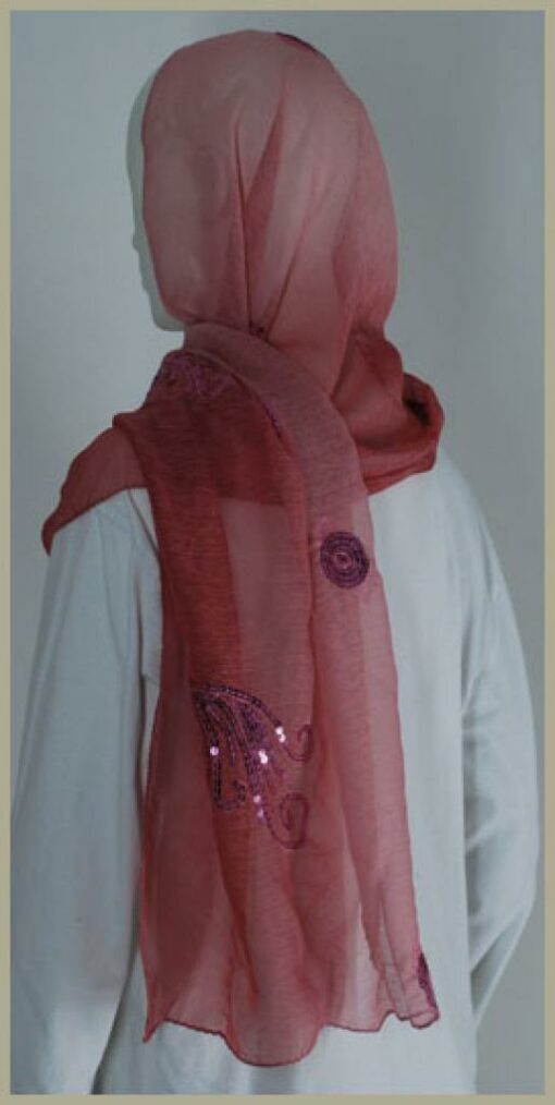 Chiffon Shayla Wrap Hijab hi1434