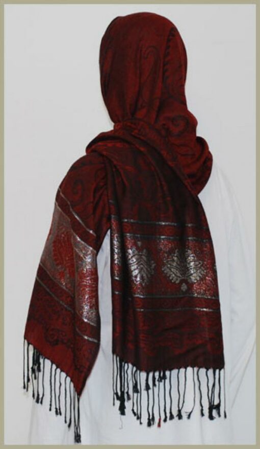 Acrylic Shayla Wrap Hijab hi1440