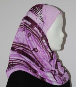Al Amirah Hijab with Multicolor Print hi1612