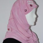 Tafetta Sequin Trim Al Amirah Hijab hi1614