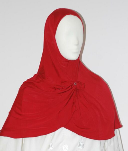 Sparkle Button Al Amirah Shoulder Length Hijab hi1627