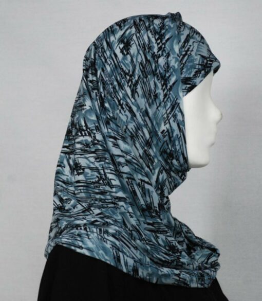 Abstract Brushstroke Al Amirah Hijab hi1642