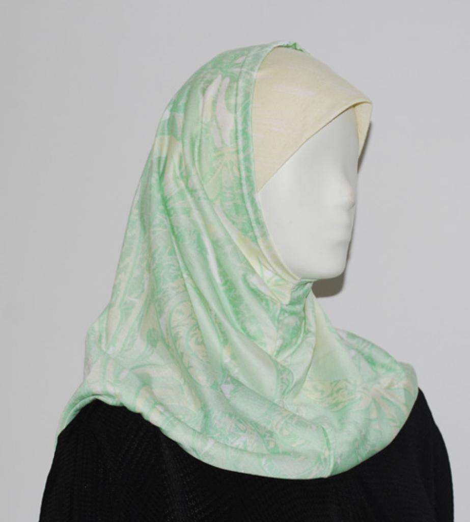 Pastel Swirl Al Amirah Hijab  hi1655