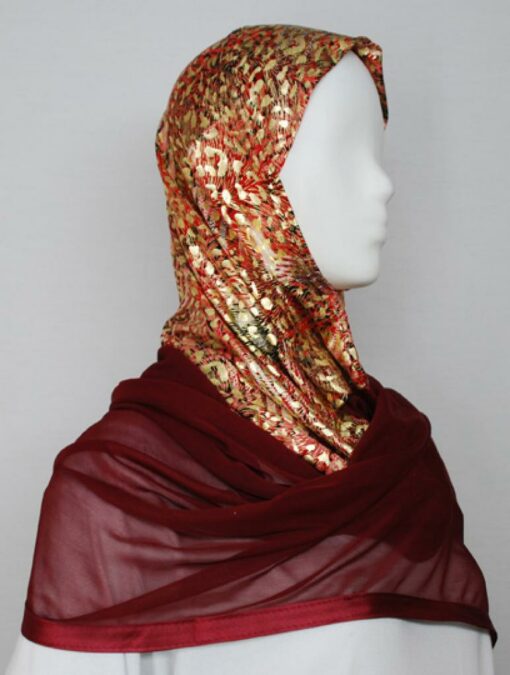 Kuwaiti Style Shayla Wrap  hi1721