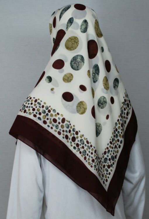 Lightweight Turkish Gauze Printed Hijab hi1742