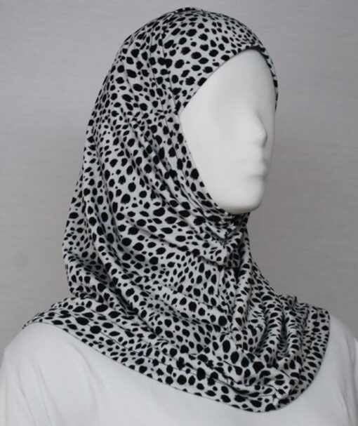 Dots Print Al Amirah Hijab  hi1746
