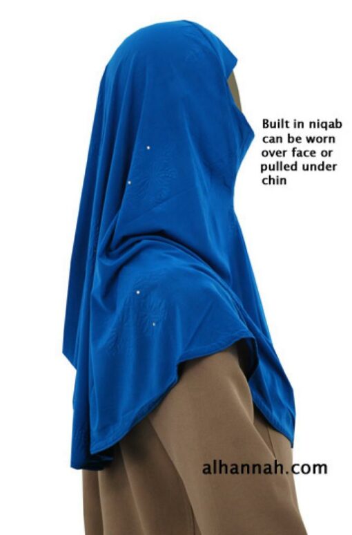 Al-Amirah Iranian style Full-Coverage Hijab hi1818
