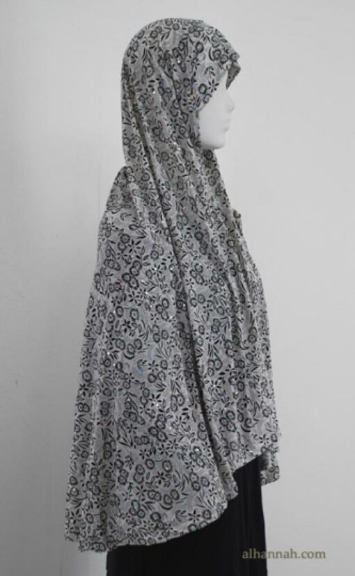 Deluxe Printed Al Amirah Hijab hi1830