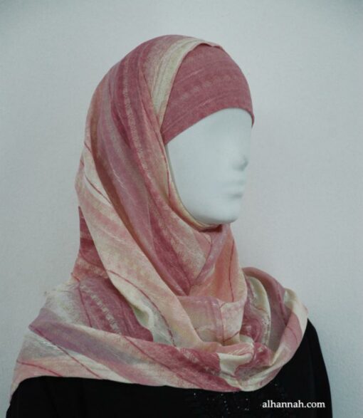 Printed Al Amirah Hijab hi1860