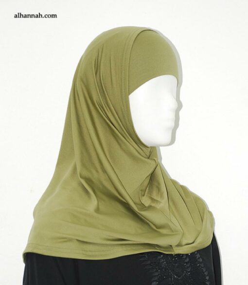 Lycra Al Amirah Shoulder Length Hijab hi1861