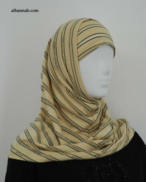 Pinstripe Al Amirah Hijab hi1876