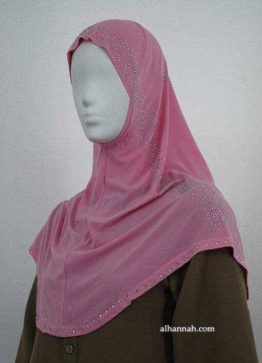 Al-Amirah One Piece Beaded Hijab hi1878