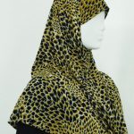 One-piece Printed Al Amirah Hijab hi1893